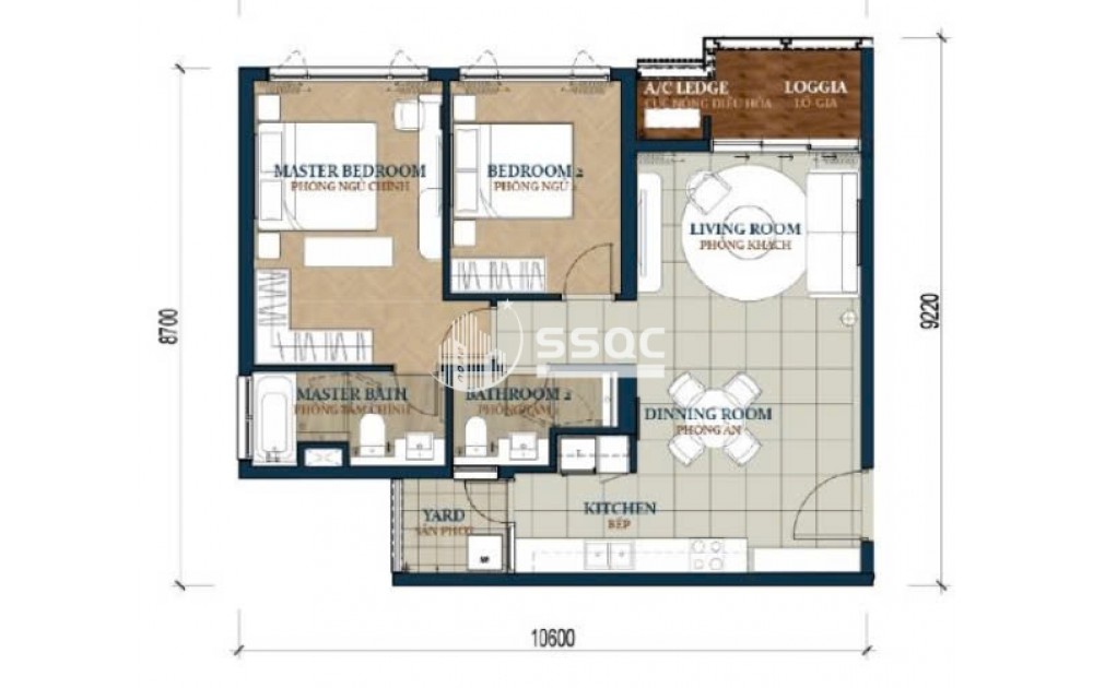 BÁN CĂN HỘ FELIZ EN VISTA 2PN | GIỎ HÀNG HƠN 30 CĂN ĐẸP - GIÁ TỪ 8.9 TỶ - CẬP NHẬT MỖI NGÀY